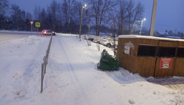 В январе в Кирове вандалы поджигали мусорные контейнеры