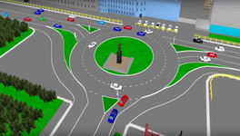 На площади Лепсе хотят организовать круговое движение
