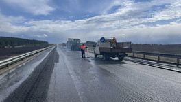 На трассе Киров - Малмыж - Вятские Поляны начали ремонт 14-километрового участка