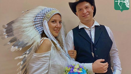 Дочь вождя и ковбой сыграли свадьбу в Кирове