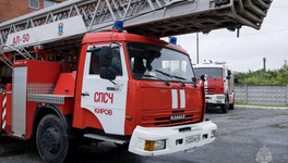 В Оричевском округе сгорели дом, баня и хозпостройка