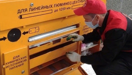 Из Кирова передали на утилизацию более 500 кг ламп