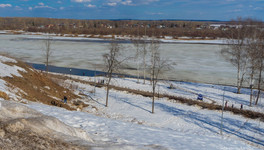 В Вятских Полянах аномально повысился уровень воды в реке