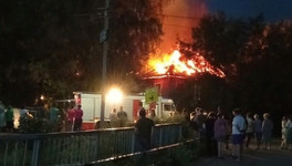 Кировчане стали свидетелями пожара, в котором погиб один человек