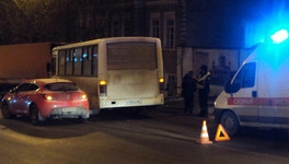 В массовом ДТП на Воровского пострадало пять пассажиров автобуса