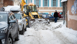 В морозы управляющие компании снизили активность по уборке дворов от снега