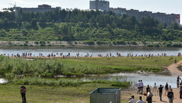 Городской пляж в Кирове планируют открыть к выходным