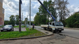 В Кирове обустраивают освещение на 20 участках улиц