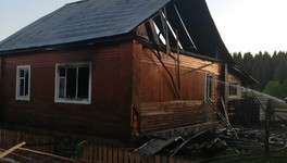 В Афанасьево сгорел частный жилой дом