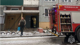 В Котельниче в пятиэтажном доме произошёл пожар