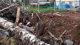 Жители Котельнича пожаловались на несанкционированные свалки возле нового детского сада