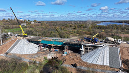 Ремонт моста через Кокшагу завершат к концу ноября