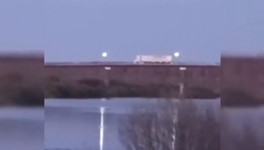 В Советске фура проехала по пешеходному мосту
