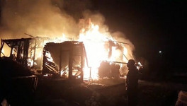 «Три семьи остались без жилья»: в Котельниче сгорел жилой дом