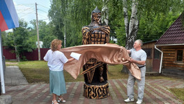 В Свече открыли скульптуру Александра Невского