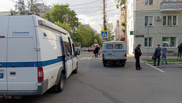 В центре Кирова у здания правительства произошел громкий хлопок