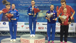 Уроженка Кировской области стала победительницей молодежного первенства Европы по настольному теннису