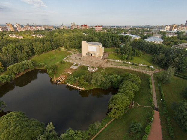 История пруда в парке имени Кирова в фотографиях