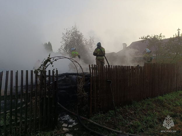 В Слободском районе дача сгорела из-за неисправной печи