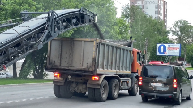 В Кирове начали ремонтировать улицу Московскую