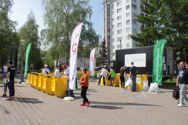 Во время фестиваля «Зелёный Марафон» кировчане сдали более 600 кг вторсырья