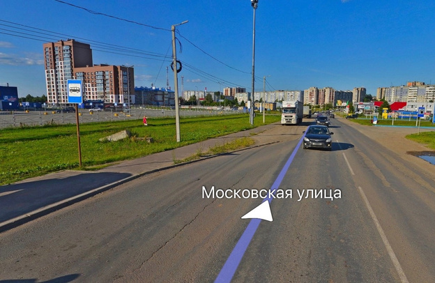 На улице Московской у гипермаркета Metro демонтировали «апендикс»