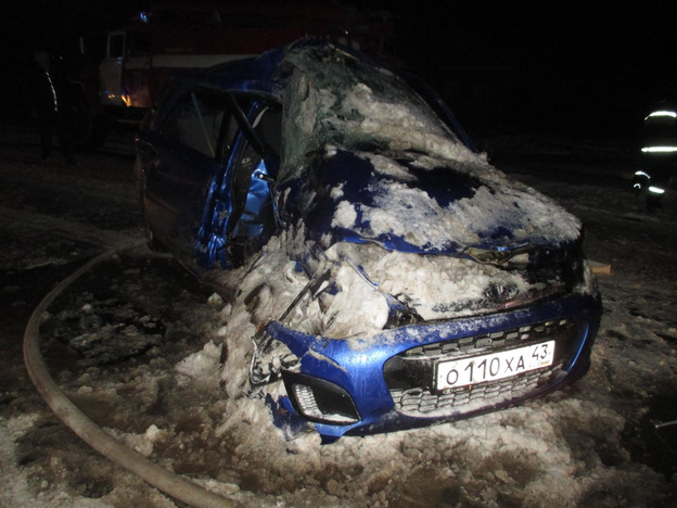 На Московской «Лада» выехала на «встречку» и врезалась в автобус с пассажирами