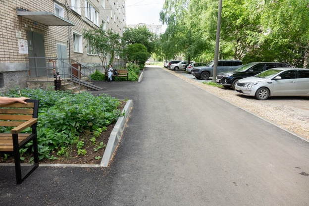 В Лянгасово отремонтировали пять дворов