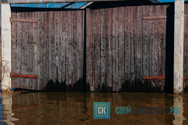 Весеннее половодье в Кирове 2026. Фото