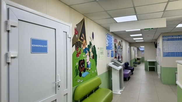 В Кирове после ремонта открылась поликлиника с мультгероями на стенах