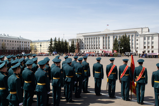 Как в Кирове прошёл парад Победы. Только фото