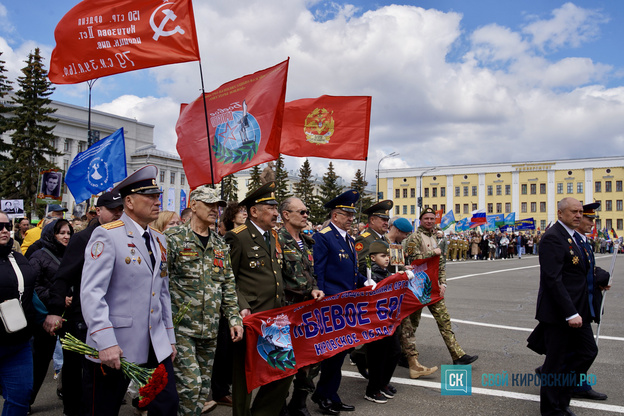 В Кирове прошёл торжественный парад в честь Дня Победы. Фото