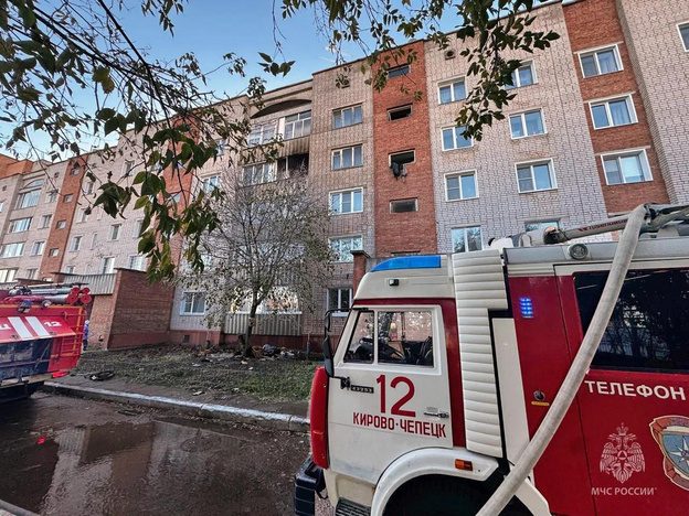 В Кирово-Чепецке при пожаре погиб 55-летний мужчина