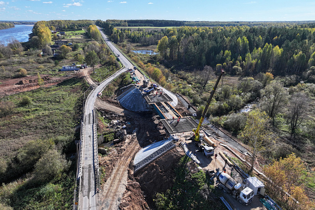 Ремонт моста через Кокшагу завершат к концу ноября