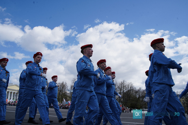 В Кирове прошёл торжественный парад в честь Дня Победы. Фото