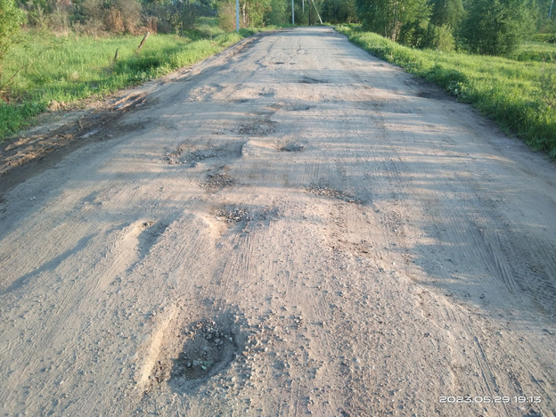 Кировчане вынуждены сами ремонтировать дорогу от деревни Шалаевы до Пасегово