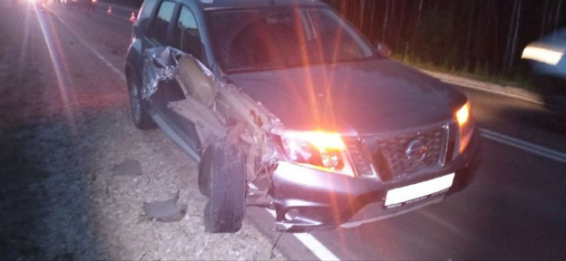 В Кировской области на трассе погиб водитель мотоблока