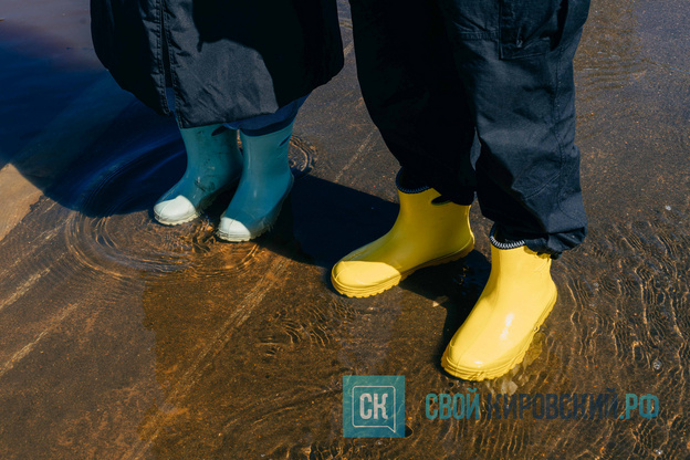 Весеннее половодье в Кирове 2026. Фото