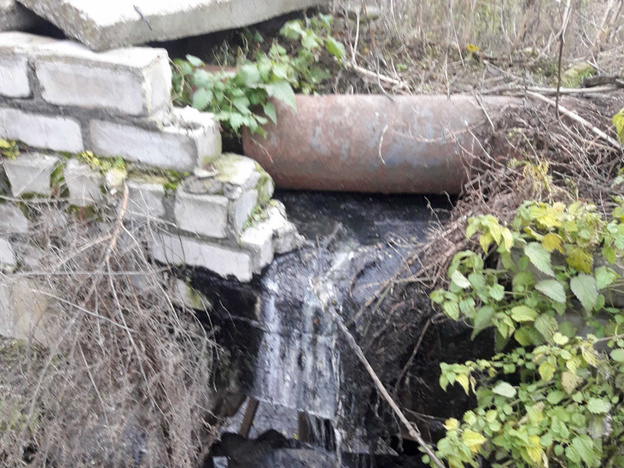 В Котельниче убрали «пруд» из канализационных стоков