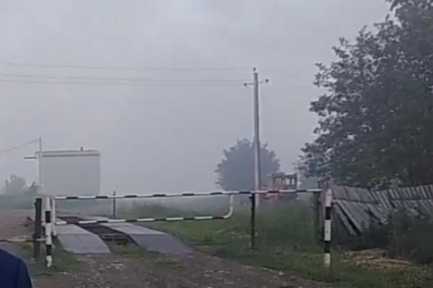 В Уржумском районе горит закрытый полигон ТБО