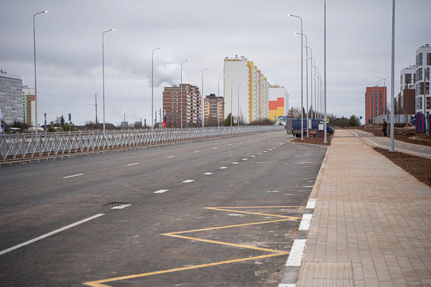 Открыто движение по новому участку на улице Анжелия Михеева