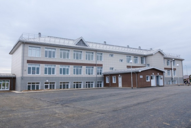 В селе Лазарево отремонтировали школу и открыли площадку ГТО