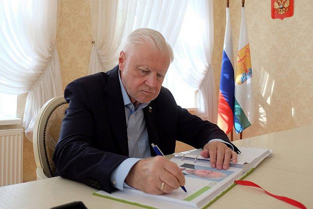Губернатор Кировской области встретился с Сергеем Мироновым