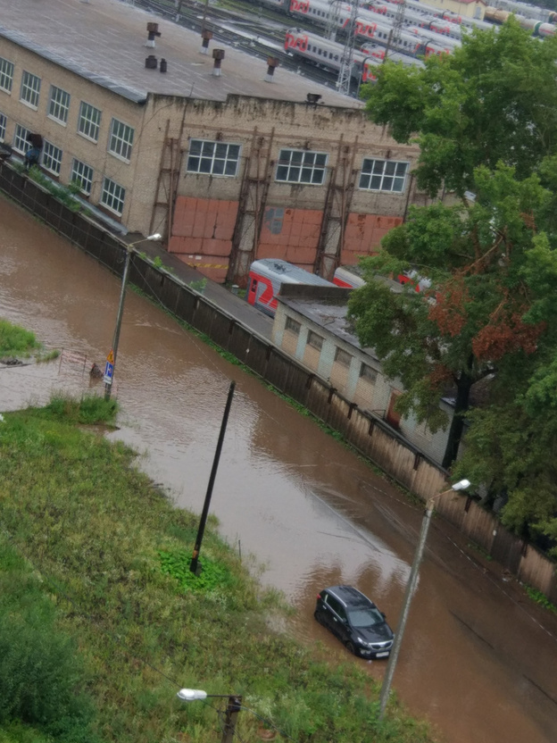 В Кирове после ливня затопило несколько улиц