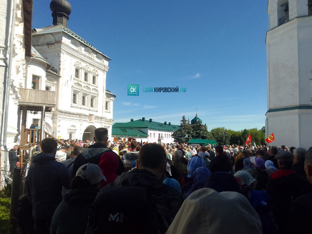 Из Кирова в Великорецкий крестный ход отправились более 30 тысяч человек