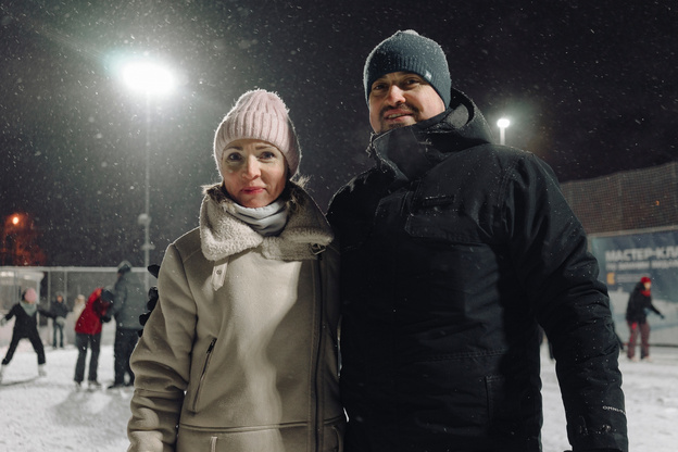 Фигурное катание для всех: фотолента с открытого мастер-класса в Вересниках