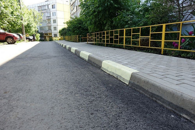 В Кирове благоустроили несколько дворов на улице Екатерины Кочкиной