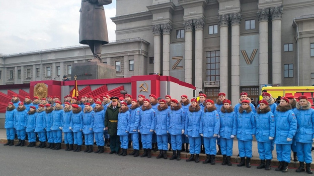 Кировские кадеты приняли участие в Параде памяти в Самаре