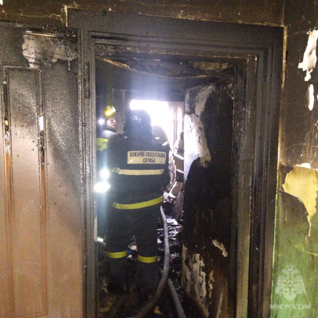 Пожар в Кирове: 12 человек эвакуированы из пятиэтажки