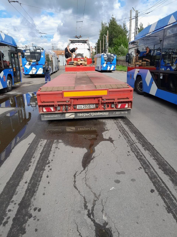 В Киров везут десять троллейбусов из Санкт-Петербурга